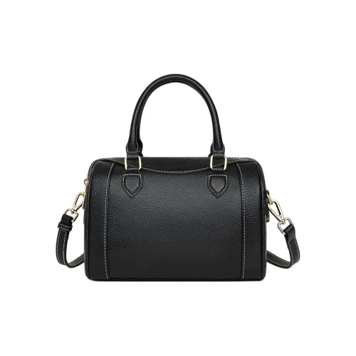 COMELY Коровья кожа с синтетической кожей одно плечо сумка стандартная женская черный