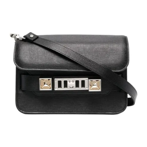 PROENZA SCHOULER Сумка через плечо из телячьей кожи сумка на плечо женская черная