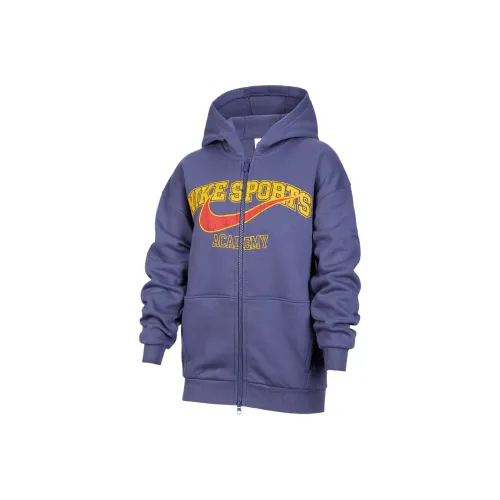 nike Песочный Фиолетовый Kids Свитшоты