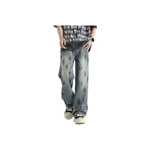 SESAME STREET Синий Унисекс Джинсы