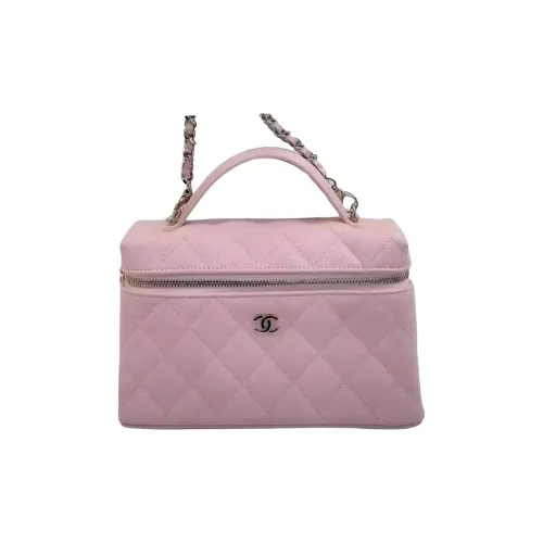 CHANEL Сумка через плечо из коровьей кожи женская светло-розовая