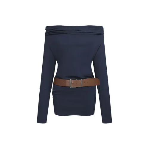 COVER TIME Длинное платье с длинными рукавами женское