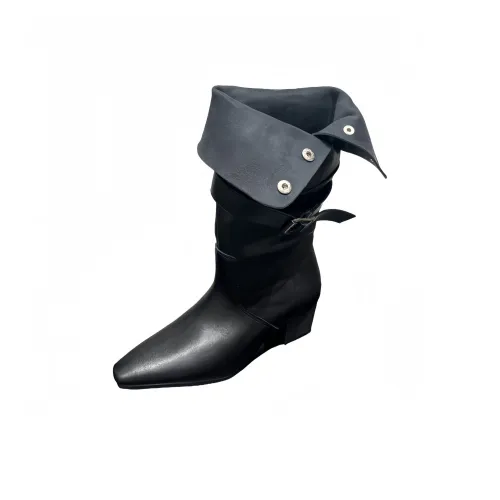 Wuji Колено Высокие сапоги 6 см Женские