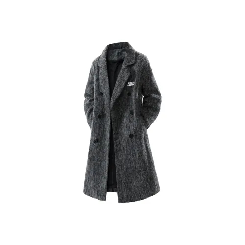 David Bakken Шерстяное пальто унисекс