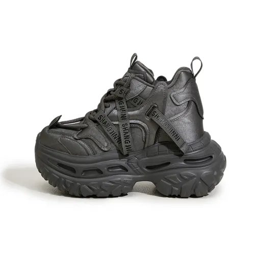 Milan Love Song Термический Устойчивый к истиранию Противоскользящий Высокий Топ Массивные Кроссовки Женские