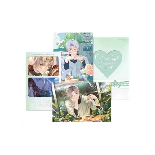 MIHOYO Ради любви Вин Рихтер День рождения Желание Мемориальная карта Набор мерч по IP