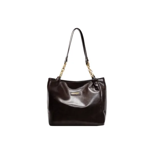 WRELS ПУ (полиуретан) Сумка через плечо Стандартная Женская Кофейная Черная Коричневая