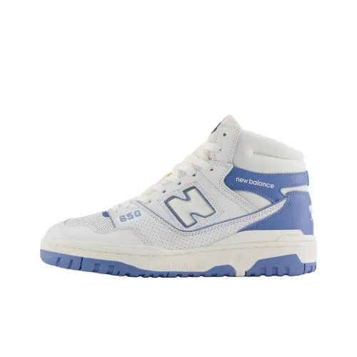 New Balance NB 650 Винтажные баскетбольные кроссовки Мужской Белый Синий