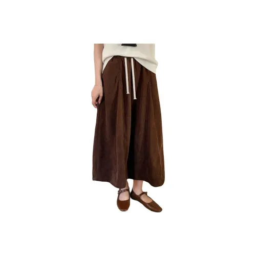 YICHEN Повседневная длинная юбка для женщин