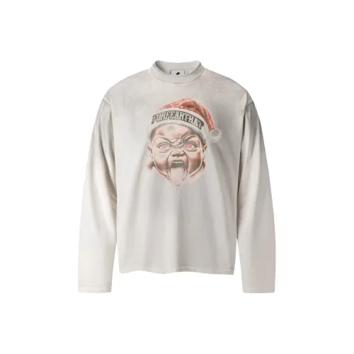 FOR FEAR THAT Дымчатый Белый Унисекс T-рубашки