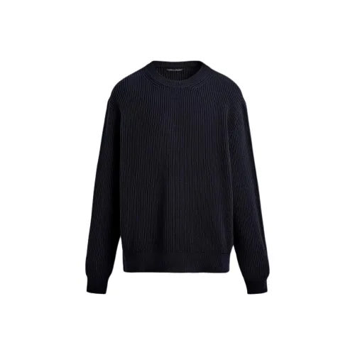 ZARA Морской синий Мужские Свитера