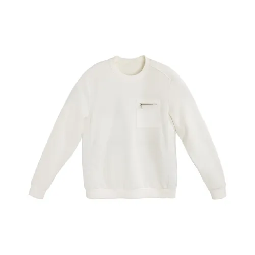 Mr.Bu Лунно-белый Мужской Свитшот