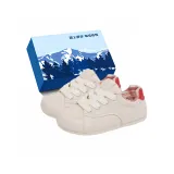 Бежевый Красный - Эксклюзивная обувь Коробка