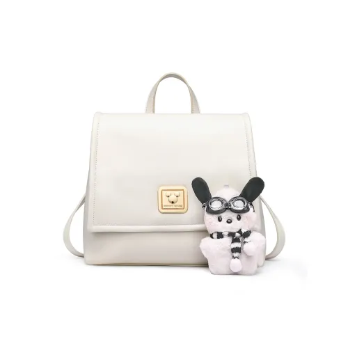 Disney ПУ (полиуретан) Рюкзак Стандартный Женский Белый Черный