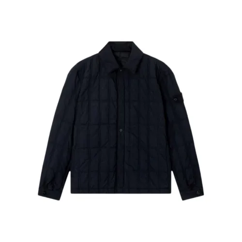 STONE ISLAND Хлопковый пуховик мужской