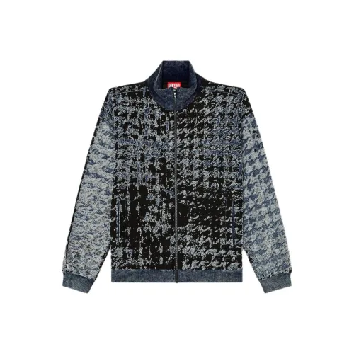 DIESEL Мужские черные куртки