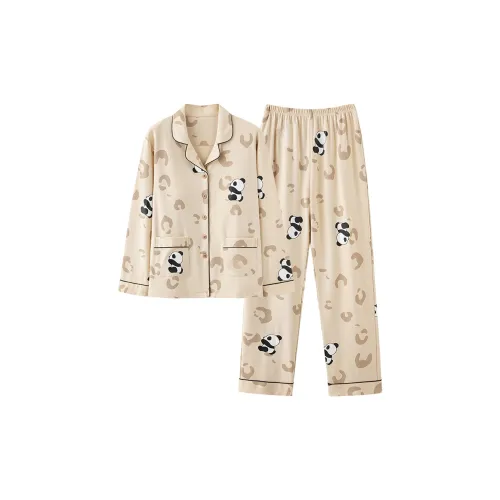 MADALLO Khaki Женские Пижамные Комплекты