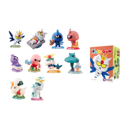 BANDAI Мобильный воин Гандам YURUGUN Слепые коробки 10 для одной слепой коробки целой коробки