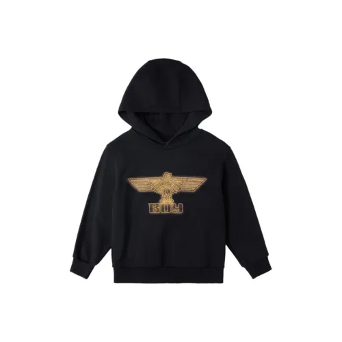 BOY JUNIOR Черный Kids Свитшоты