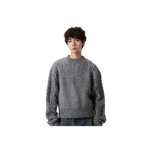 BONAS Серый Мужской Трикотаж