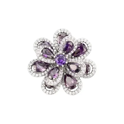 Listen to the flowers bloom Сплав Броши Женские