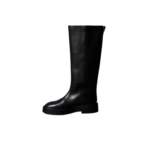 CALVIN KLEIN Колено Высокие сапоги 4,4CM Женские Черный