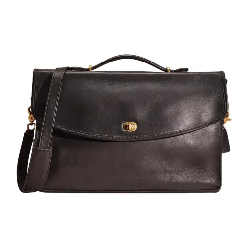 COACH LEXINGTON Кожа Сумка Сумка через плечо Сумка через плечо Мужская Черная