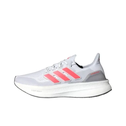 Adidas Ultraboost 5,0 Беговые кроссовки Мужские Белый Серый Красный