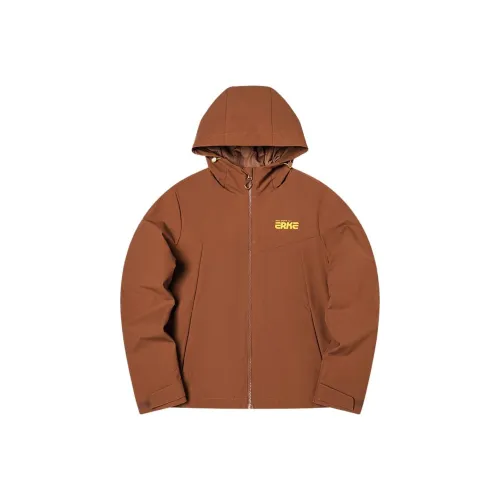 Erke Jungle Orange Women's Trench