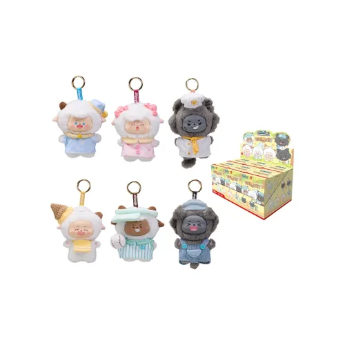 Playpoint Unlimited x Pleasant Овца And Big Волк Everyday Collection of Sheep Винил Плюшевый Украшение Слепые коробки