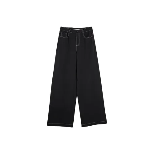 ELLE Темно-серые женские повседневные штаны