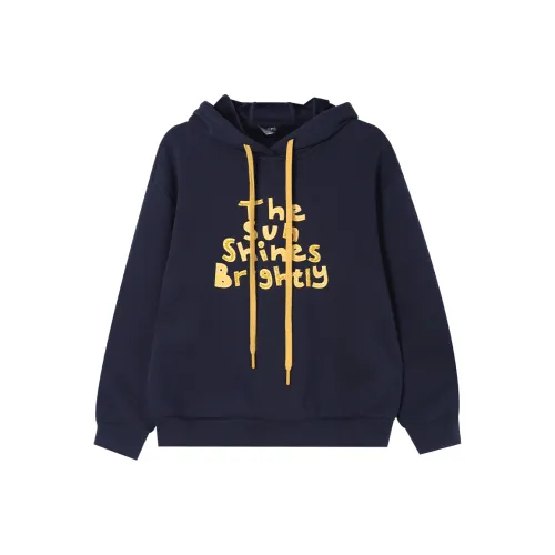 LOUISY AO Темно-синий Синий Женский Свитшот