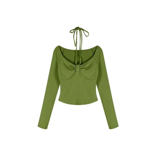 STGX Зеленый Женский Трикотаж