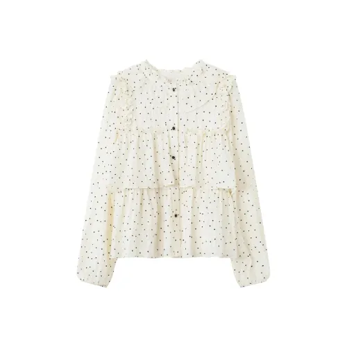 Fish Rabbits Шифон Рубашка Женские