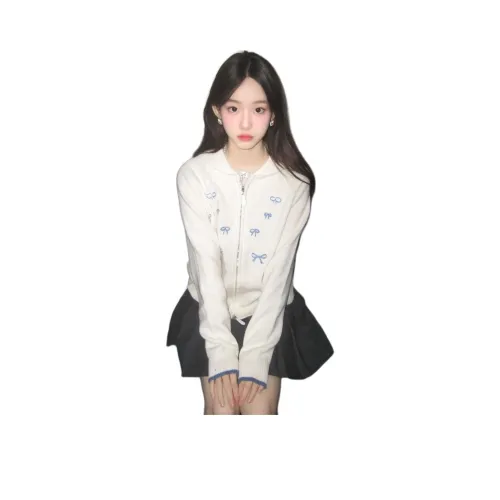 ЮЙЧЖАОЛИНЬ Ecru Женское короткое пальто