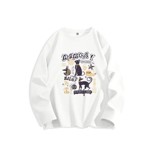 Хлопок длинный рукав худи унисекс