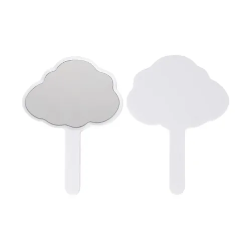 KEWANHONG Зеркало для макияжа Милый Alien Облако Ручной работы Зеркальце Женское Портативное Mini Зеркальце Компактное и Практичное