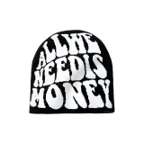 Чёрная шляпа, белый