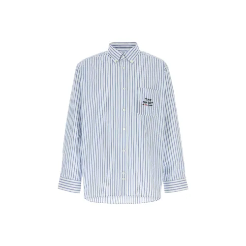 A.P.C Light Blue Men's Shirts A.P.C Светло-голубые мужские рубашки