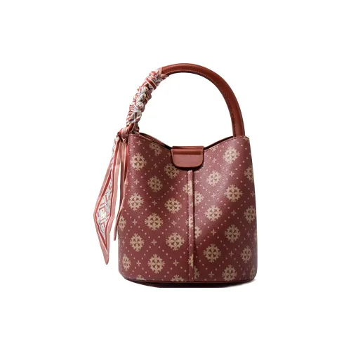 Safiya Высококачественная сумка стандартная женская группа цветочный дизайн цвет вермильон