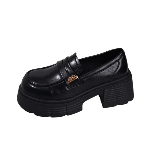 SUPEREDGE Лоферы Black Women's