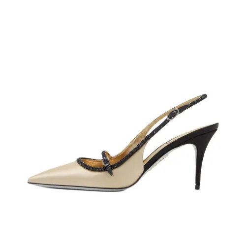 RENE CAOVILLA Lily Узкий каблук Высокие каблуки 7,8 см Женские Шампанское