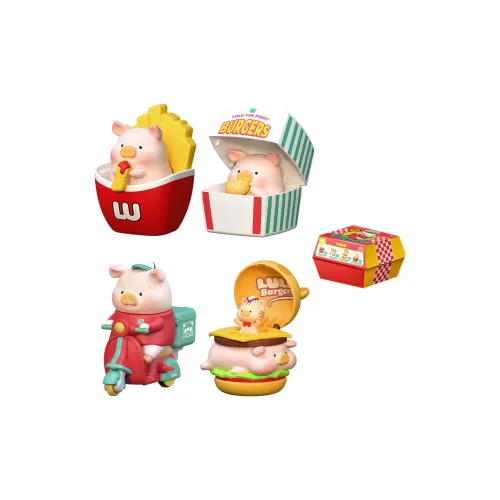 M G SHOP Консервированные продукты Свинина Lulu Pig Hamburger Song Collection Кукла Фигурки Слепые коробки 1 Случайный