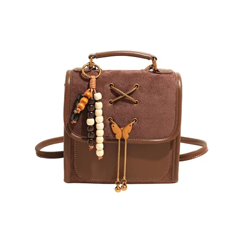 Yi Brigade ПУ (полиуретан) + замша Рюкзак Стандартный Женский Многоцветный