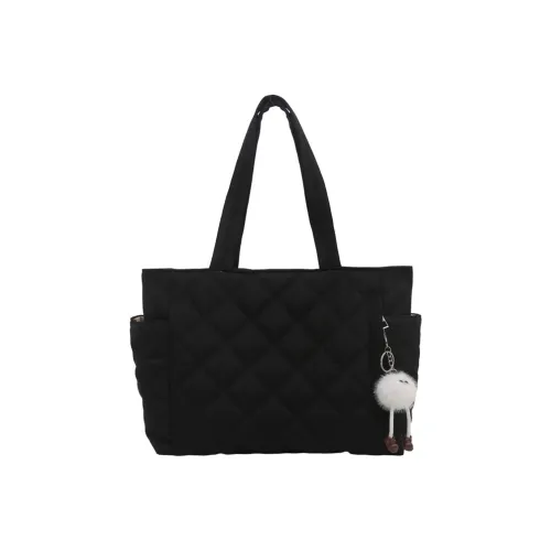 Meter Легкий с высокой текстурой сумка обычного размера черного цвета