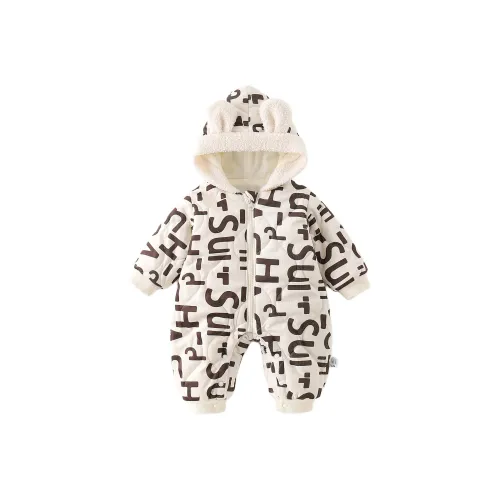 XiaoJinBu Бежевый Малыш Комбинезоны Ползунки