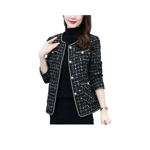 AHRTB Черное Женское Короткое Пальто