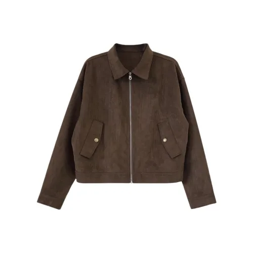 Olivia Share777 Коричневый Женский Куртки