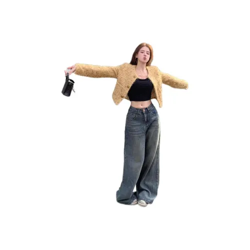 XIANSINIAO Укороченное пальто женское