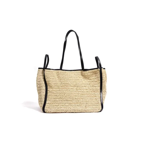 COURONNE Плетеная сумка через плечо стандартная женская черная